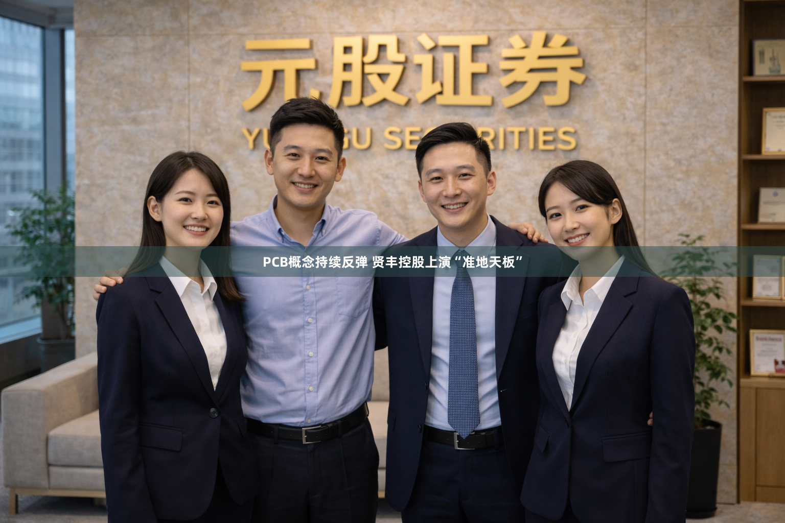 PCB概念持续反弹 贤丰控股上演“准地天板”