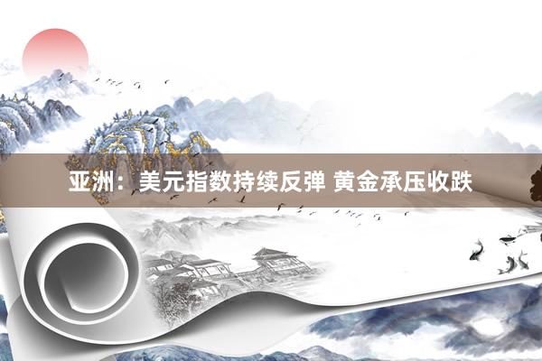 亚洲：美元指数持续反弹 黄金承压收跌
