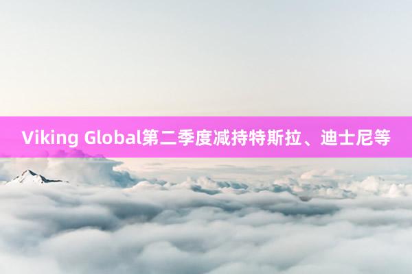 Viking Global第二季度减持特斯拉、迪士尼等