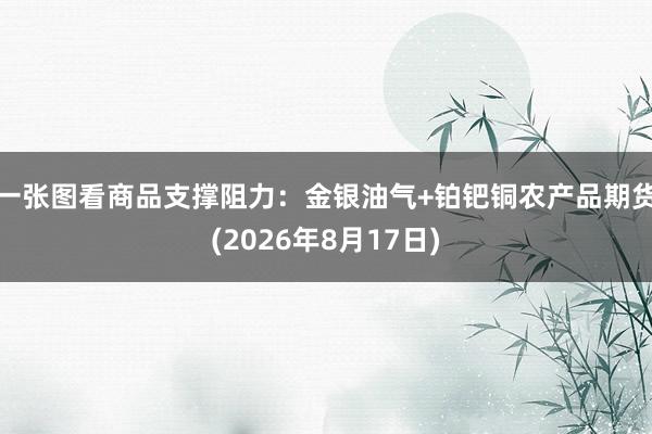 一张图看商品支撑阻力：金银油气+铂钯铜农产品期货(2026年8月17日)