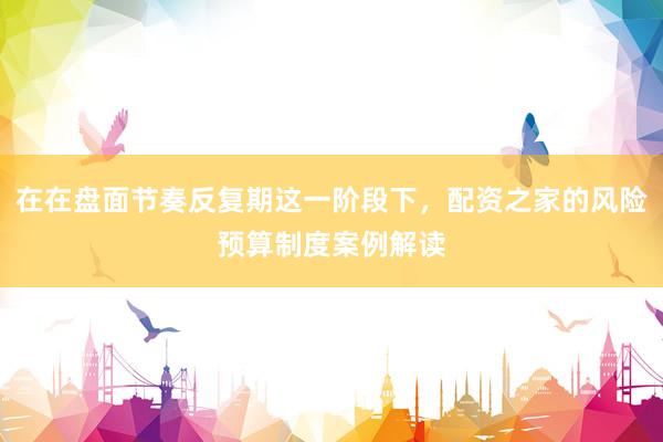 在在盘面节奏反复期这一阶段下，配资之家的风险预算制度案例解读
